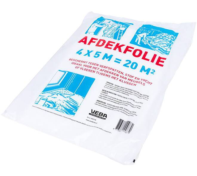 VEBA Afdekfolie 4x5 m Extra 7Mu