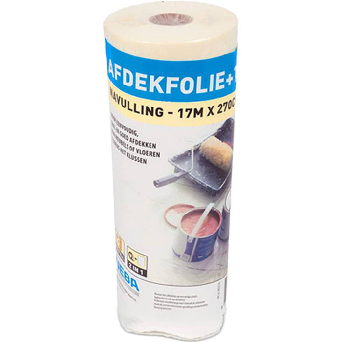 VEBA Afdekfolie Met Tape 270 cm x 17 m
