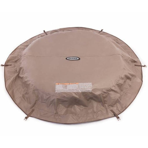 Spa cover round 6 pers beige voor 28408 en 28428 - onderdelenpaleis.nl