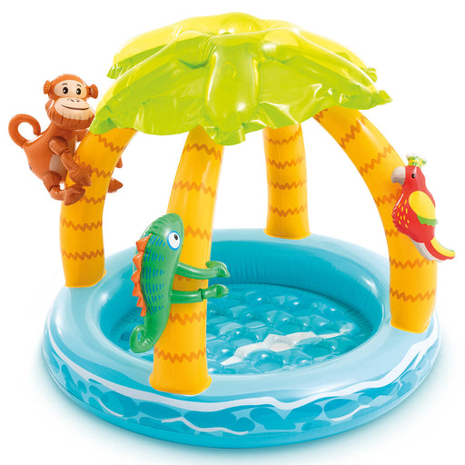 Intex Tropical Island babyzwembad met dakje - onderdelenpaleis.nl