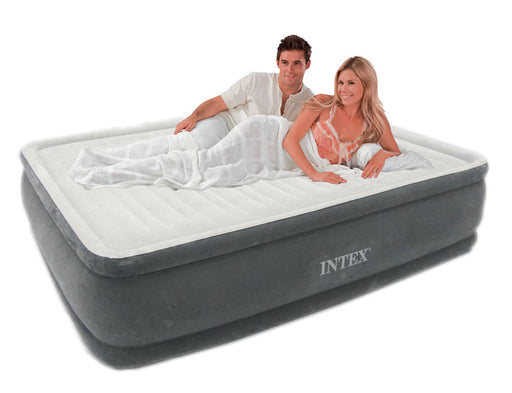 Intex Comfort Plush Elevated luchtbed - tweepersoons - onderdelenpaleis.nl