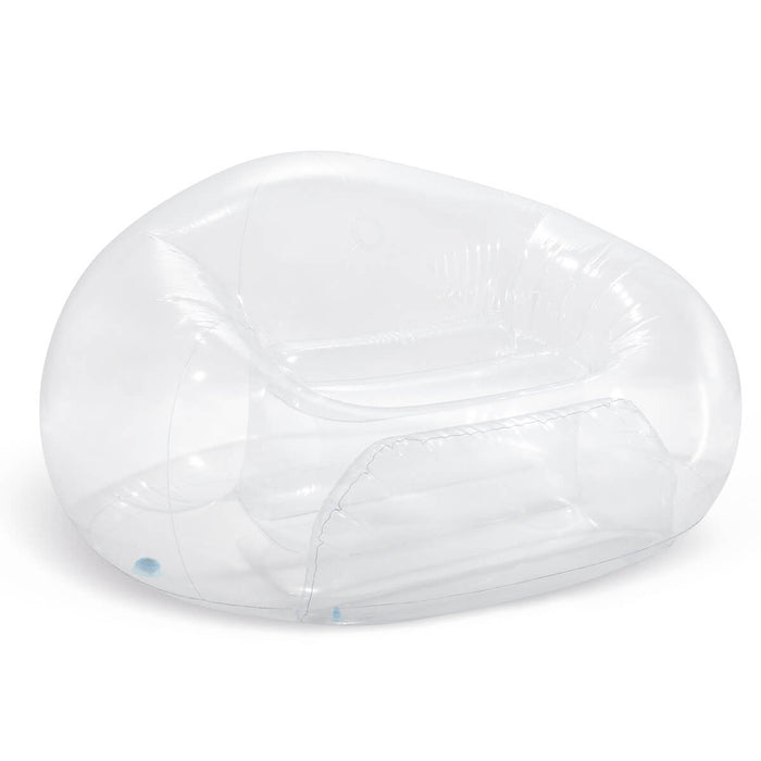 Intex Beanless Bag opblaasstoel - transparant - onderdelenpaleis.nl