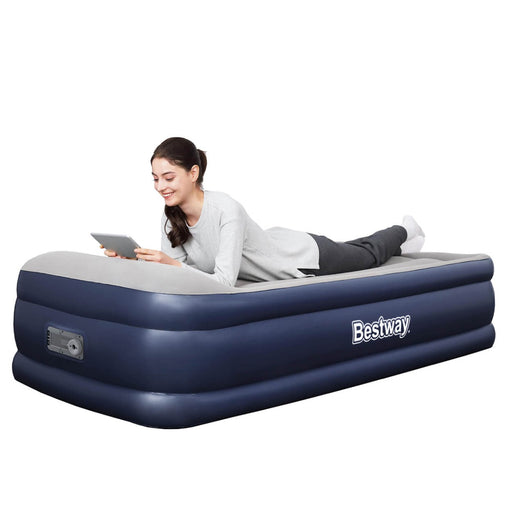 Bestway Tritech 38 cm luchtbed - eenpersoons - onderdelenpaleis.nl