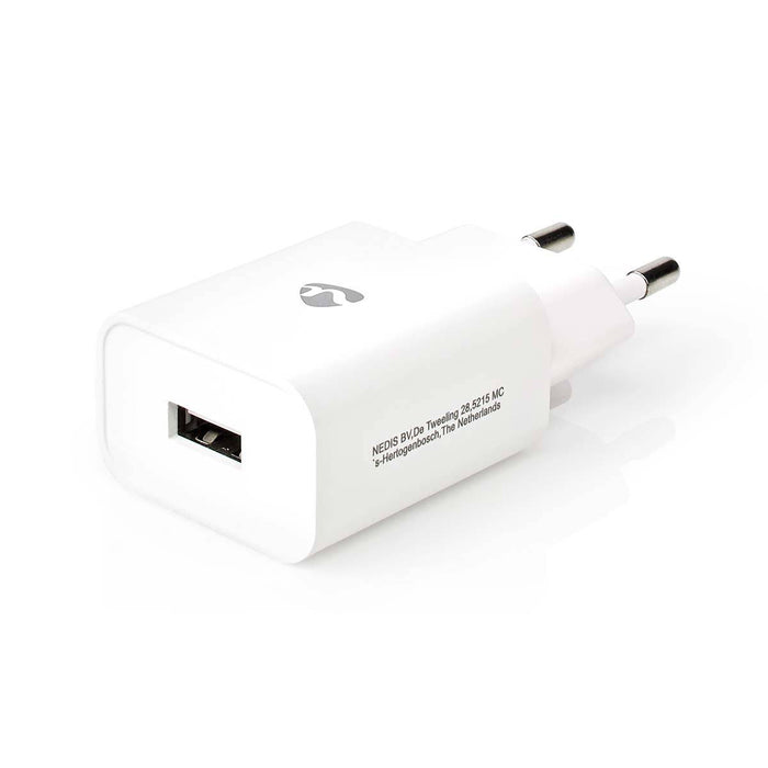 Oplader 12 W | Snellaad functie | 1x 2.4 A | Outputs: 1 | USB-A | Geen Kabel Inbegrepen | Single Voltage Output