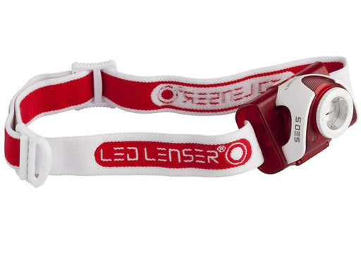 Ledlenser SEO5 rood - onderdelenpaleis.nl